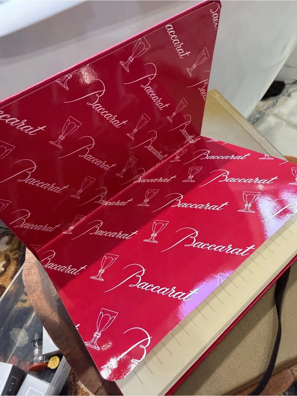 Baccarat Live Baccarat Everyday 2022 Promotional Gift Journal Notebook Rare